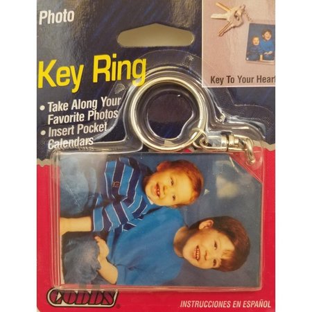 BARJAN Key Chain with Picture Holder BA54017